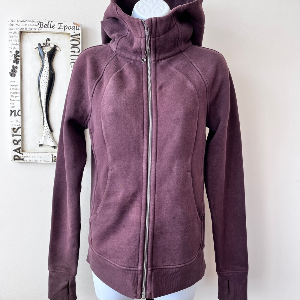 Lululemon Scuba Hoodie Classic Cotton Fleece Size 4